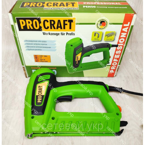 Степлер электрический ProCraft PEH-50