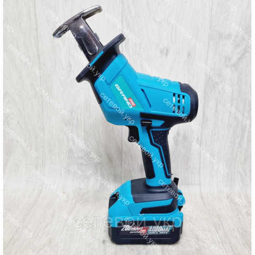 Аккумуляторная сабельная пила Grand ПС-20/Pro 1 аккумулятор 20В 4 Ач и зарядное