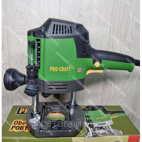 Фрезер одноручный Procraft POB 1200 с набoрoм фрeз