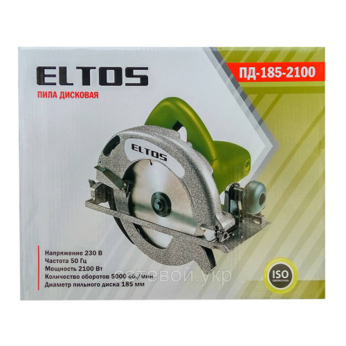 Пила дисковая Eltos ПД-185-2100 (паркетка, циркулярка)