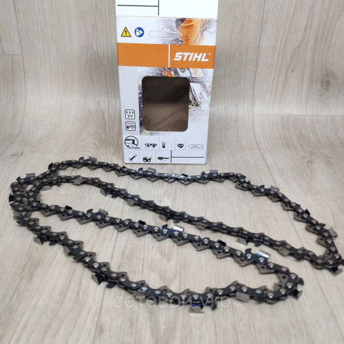 Цепь Stihl 45, 50, 52, 57 звеньев шаг 3/8 C -ORIGINAL Суперзуб