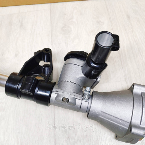 Редуктор штанга с винтом для подвесного лодочного мотора от бензокосы Craft-tec
