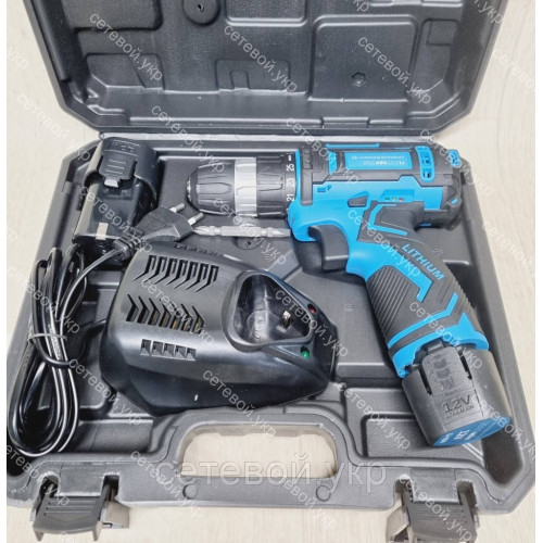 Аккумуляторный шуруповерт Kraissmann 2510 ABS 12/2 Li