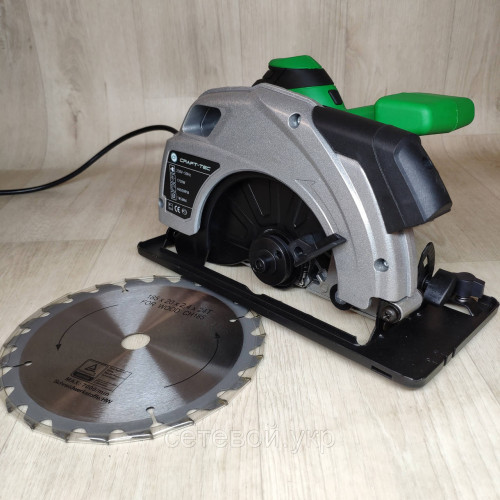 Пила дисковая ручная Craft-tec С ЛАЗЕРОМ PXCS-185 диск 1700 Вт