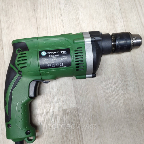 Дрель ударная Craft-tec PXID-1200