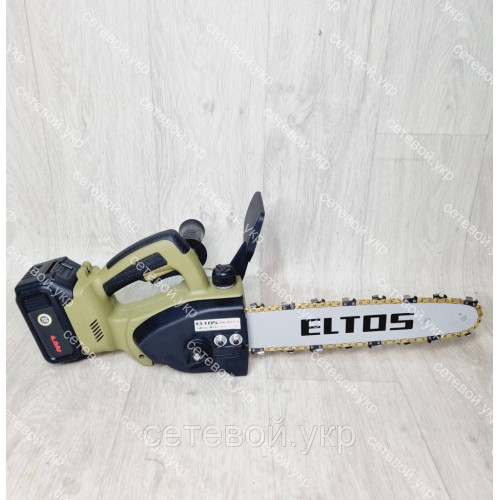 Пила цепная аккумуляторная Eltos АПЦ-20V/12-4 (20 V, Бесщеточная, 2 АКБ, шина 30 см,