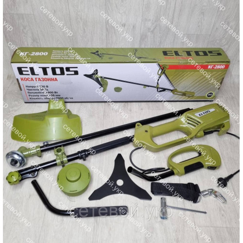 Электрокоса разборная Eltos КГ-2800 NEW