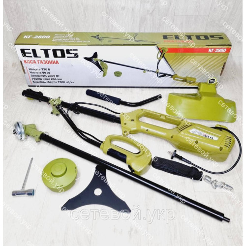 Электрокоса разборная Eltos КГ-2800 NEW