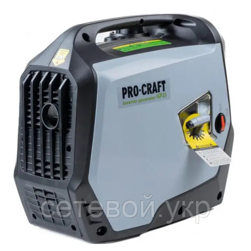 Генератор инверторный Procraft IGP25 1.8 кВт/2 кВт