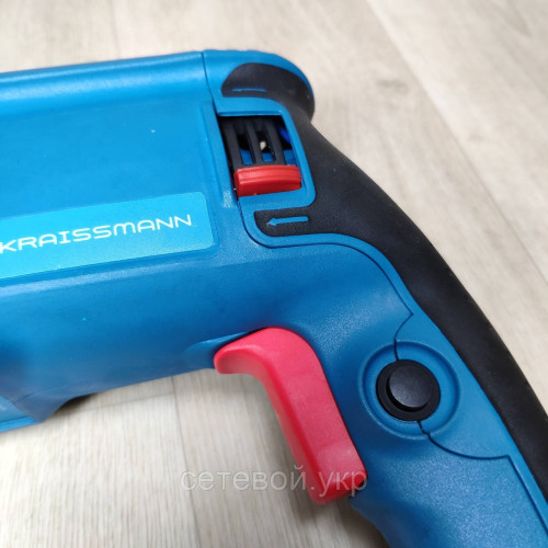 Прямой перфоратор Kraissmann 900 BH 26 DFR в кейсе