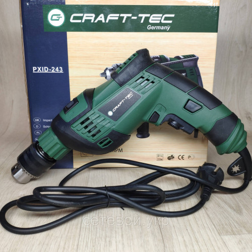 Дрель ударная CRAFT-TEC PXID-243