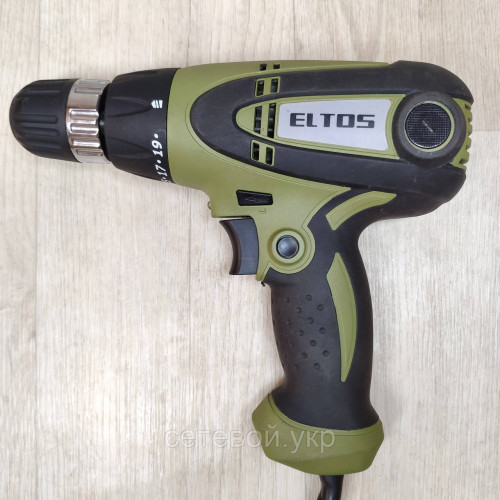Шуруповерт сетевой Eltos ДЭ-810 с подсветкой