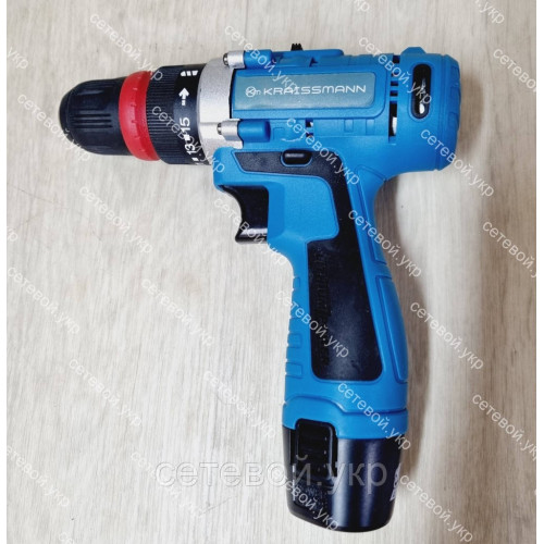 Шуруповерт Kraissmann 1500 S-ABS 12/2 Li ДФР патрон