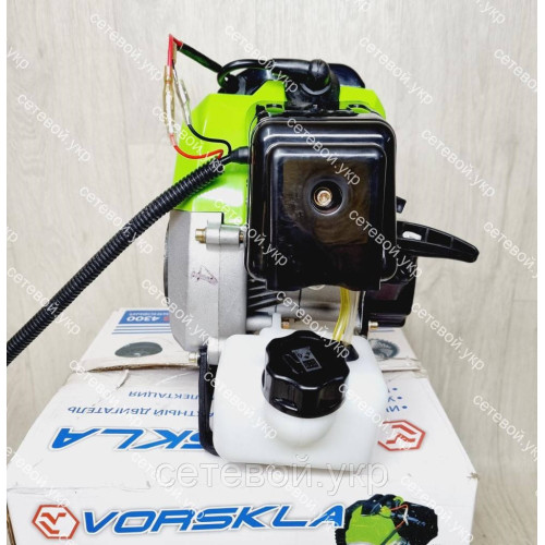Мотокоса бензиновая Vorskla ПМЗ 4300 в комплекте с культиватором