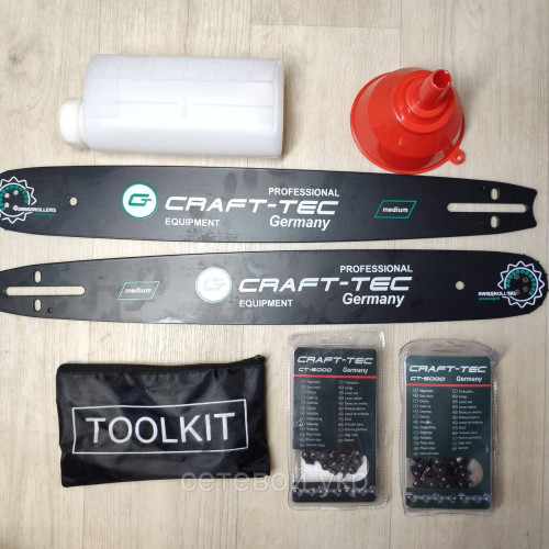 Бензопила Craft-tec CT-5000 NEW