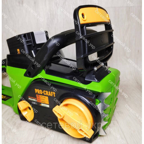 Мощная Аккумуляторная цепная пила  Procraft PKA40Li (40 В 4 Ач)