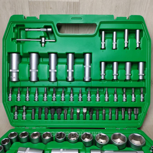 Набор ключей головок  INTERTOOL 108 единиц инструментов