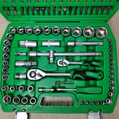 Набор ключей головок  INTERTOOL 108 единиц инструментов