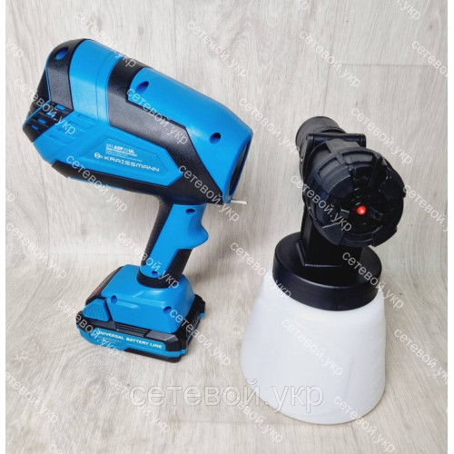 Краскопульт аккумуляторный KRAISSMANN 651 ASP 20UL universal battary line