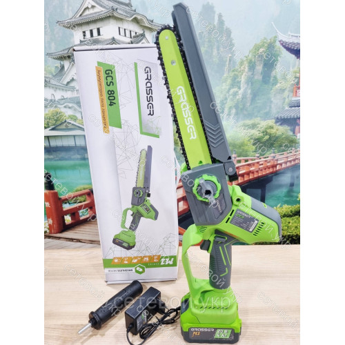 Акумуляторная ланцюгова пила Grasser GCS 804