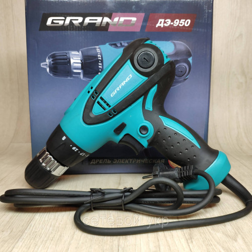Шуруповерт сетевой Grand 950/2 две скорости