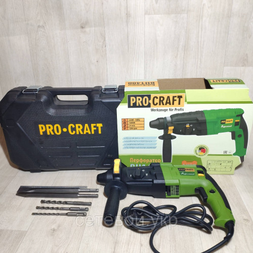 Перфоратор прямой ProCraft BH-1400