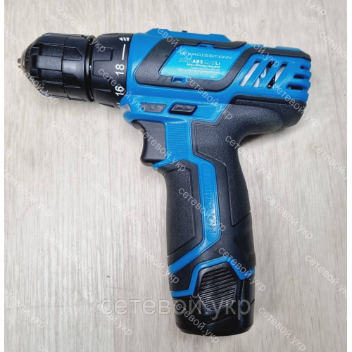 Шуруповерт аккумуляторный Kraissmann 2500 ABS 12/2 Li